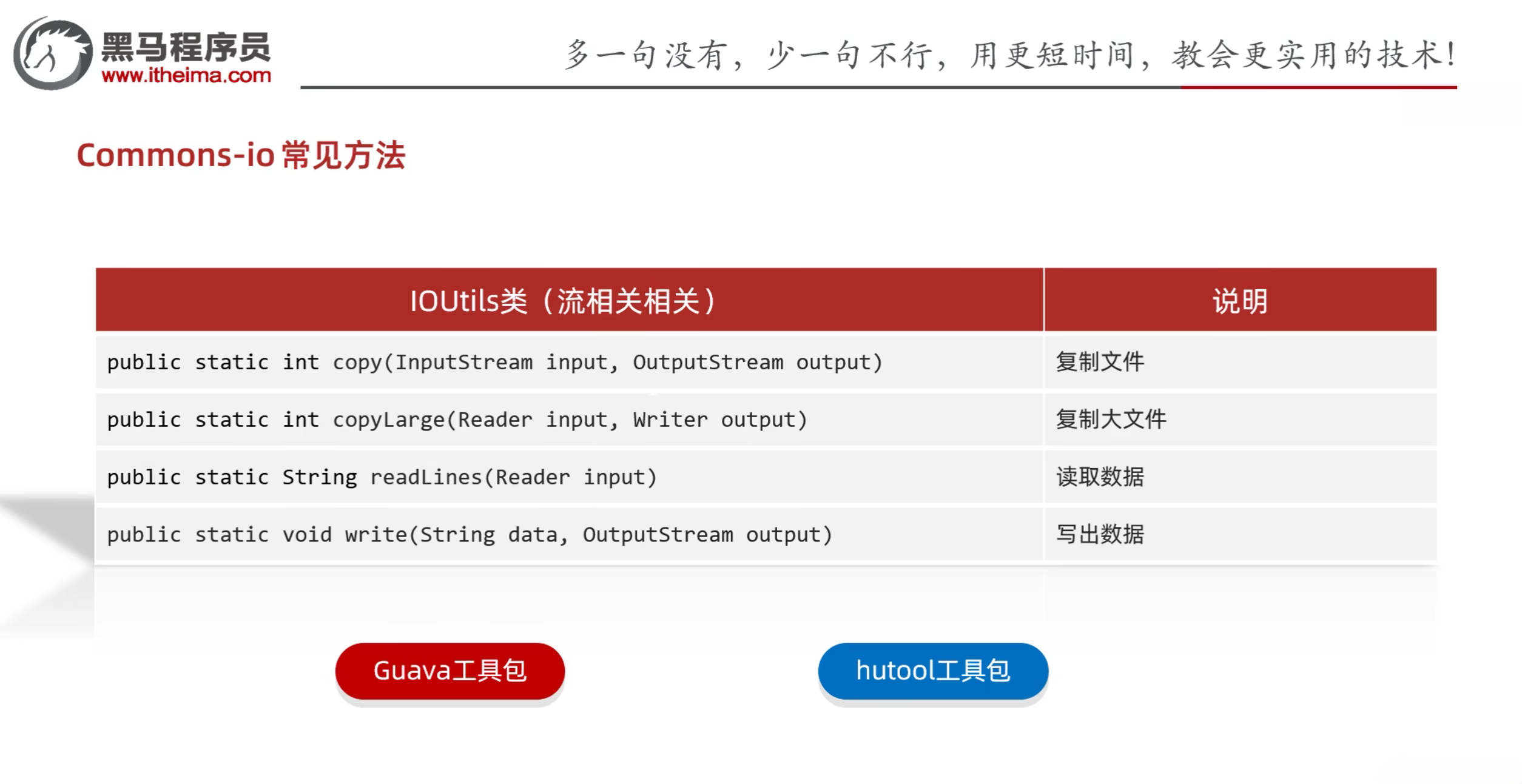 IOUtils类(流相关)